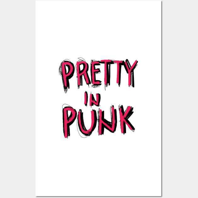 Pretty in punk Wall Art by 3ET3